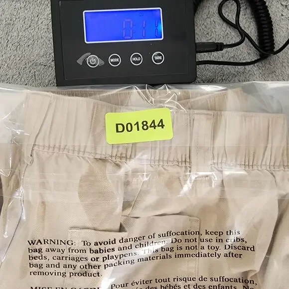 Liz Claiborne Pants‎ Womens 4 Tan Khaki Cotton Lyocell Lightweight Crop Capri - Picture 10 of 10